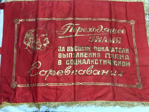 Vintage soviet ussr red - soviet, flag